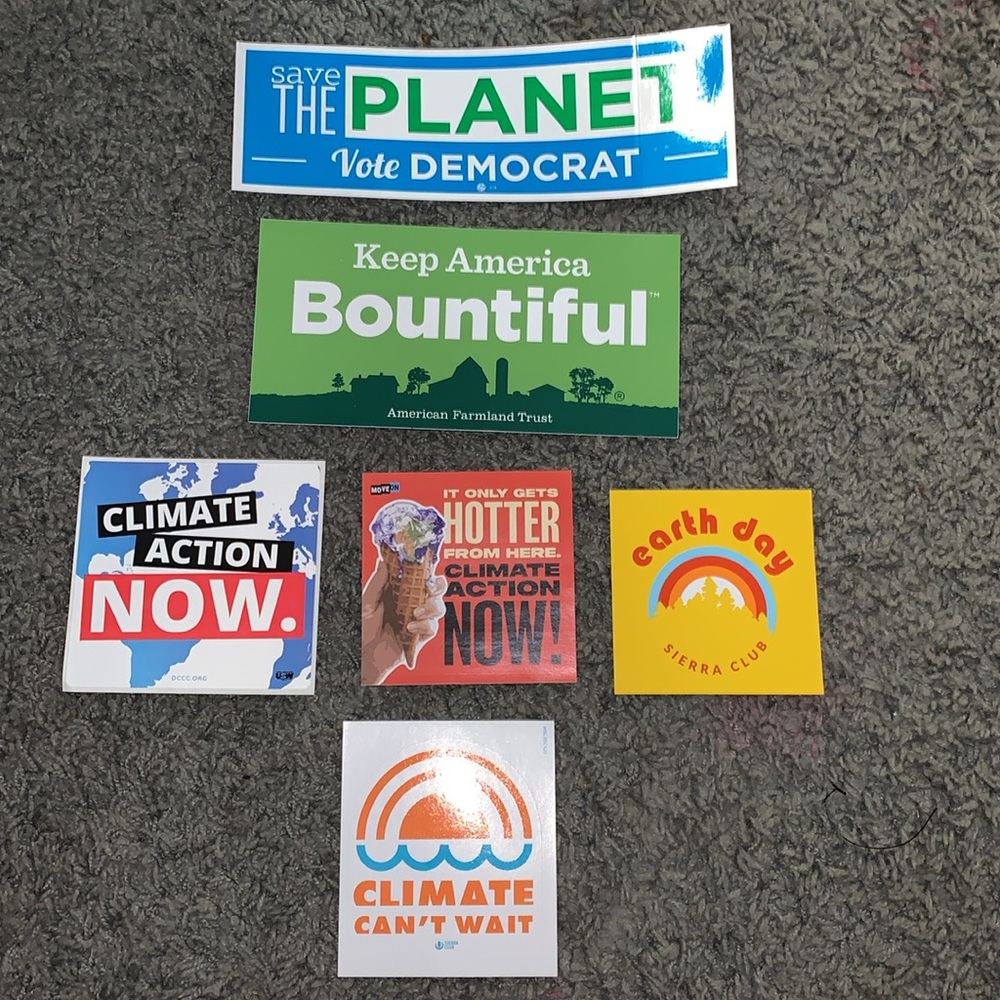Eco-Friendly Sticker Set